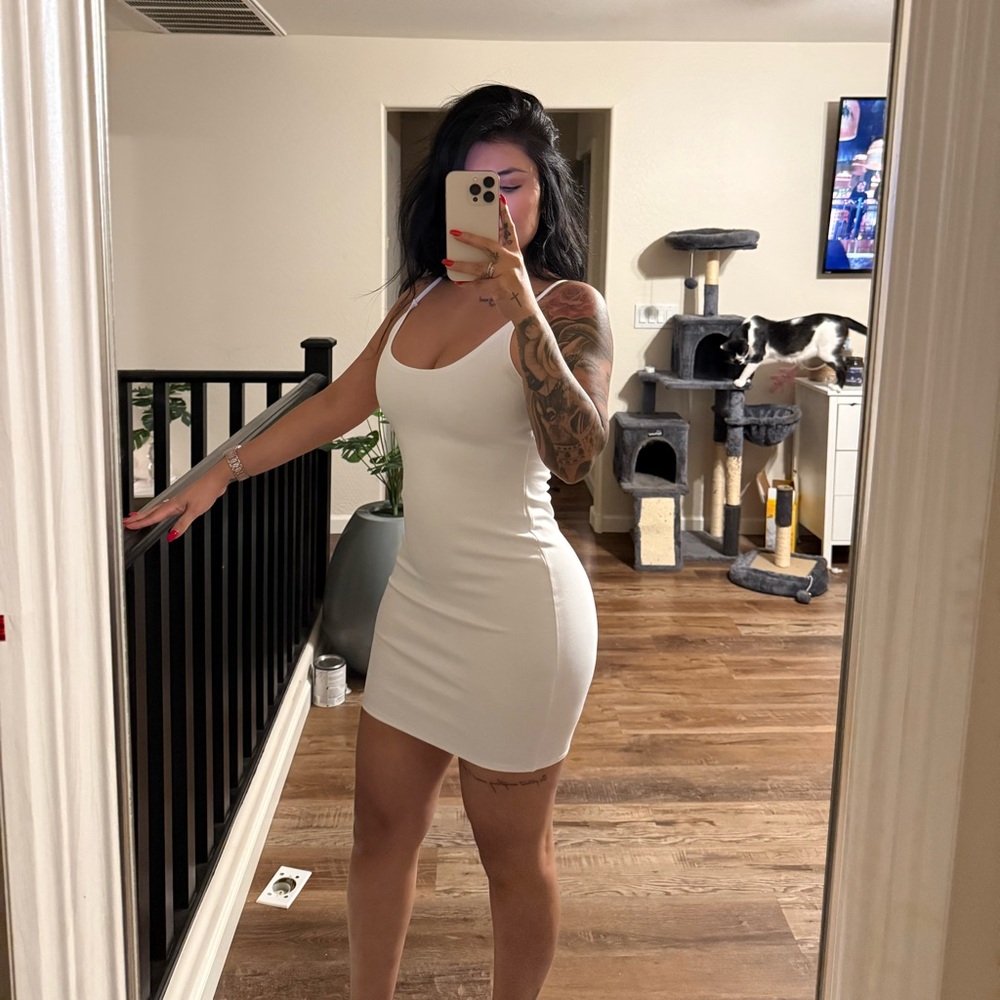 Fashion Nova White Mini Dress - Picture 2 of 6
